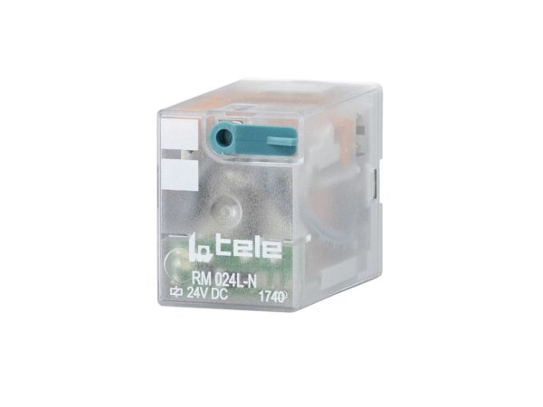 RM 024L-N Switching Relays — Easy-to-mount, rugged and durable switching and coupling relays for controlling small and smaller electrical loads in automation systems.