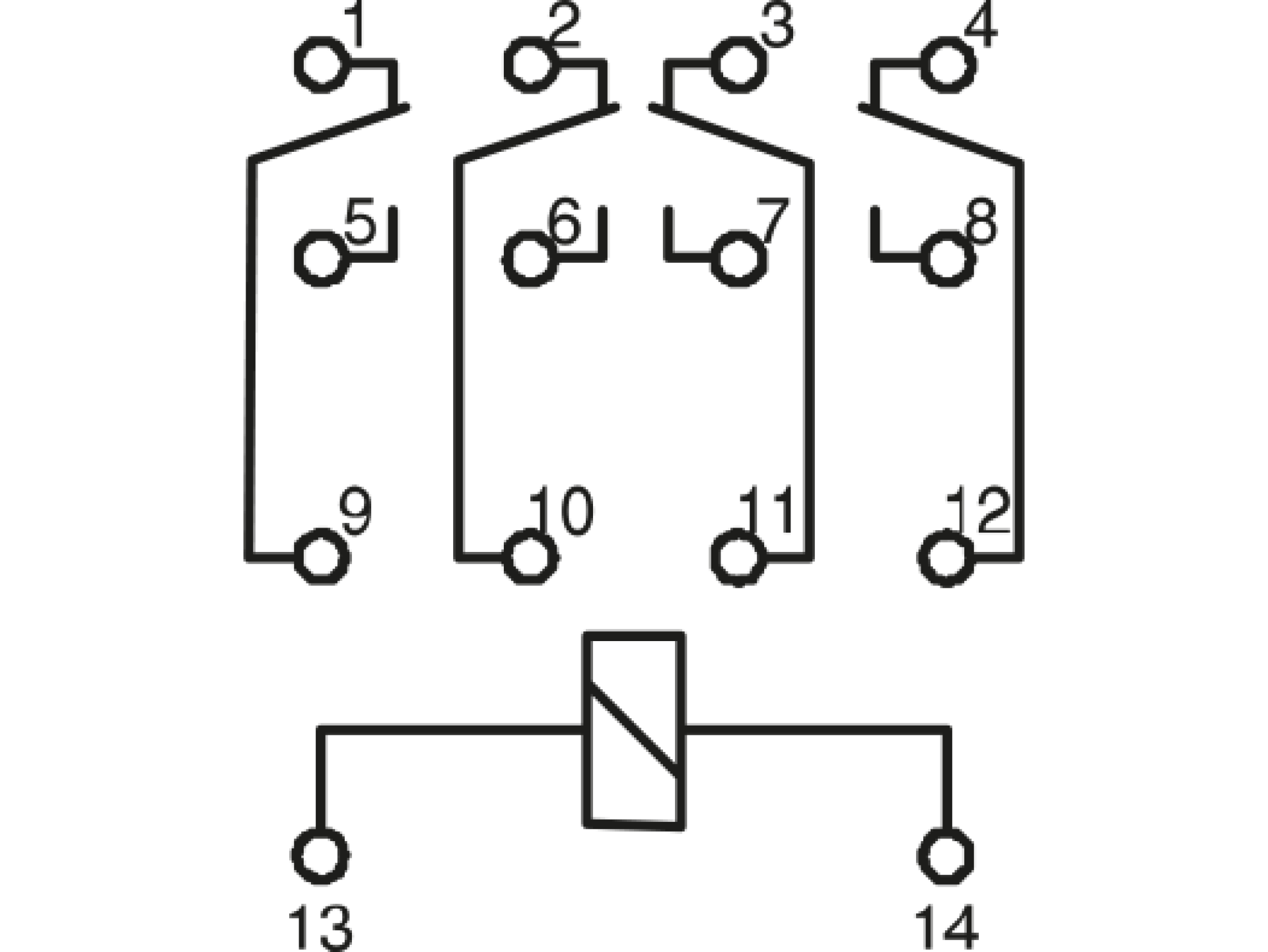 RM 615L-N Switching Relays — Easy-to-mount, rugged and durable switching and coupling relays for controlling small and smaller electrical loads in automation systems.
