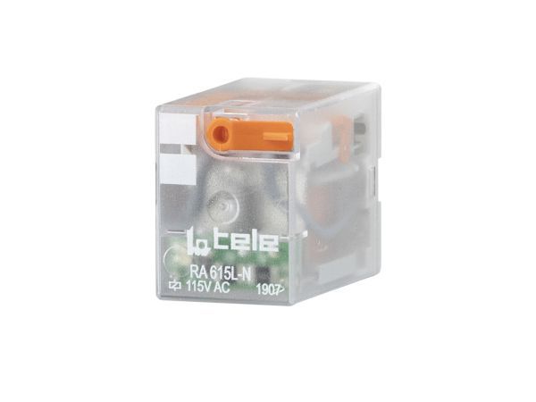 RA 615L-N Switching Relays — Easy-to-mount, rugged and durable switching and coupling relays for controlling small and smaller electrical loads in automation systems.
