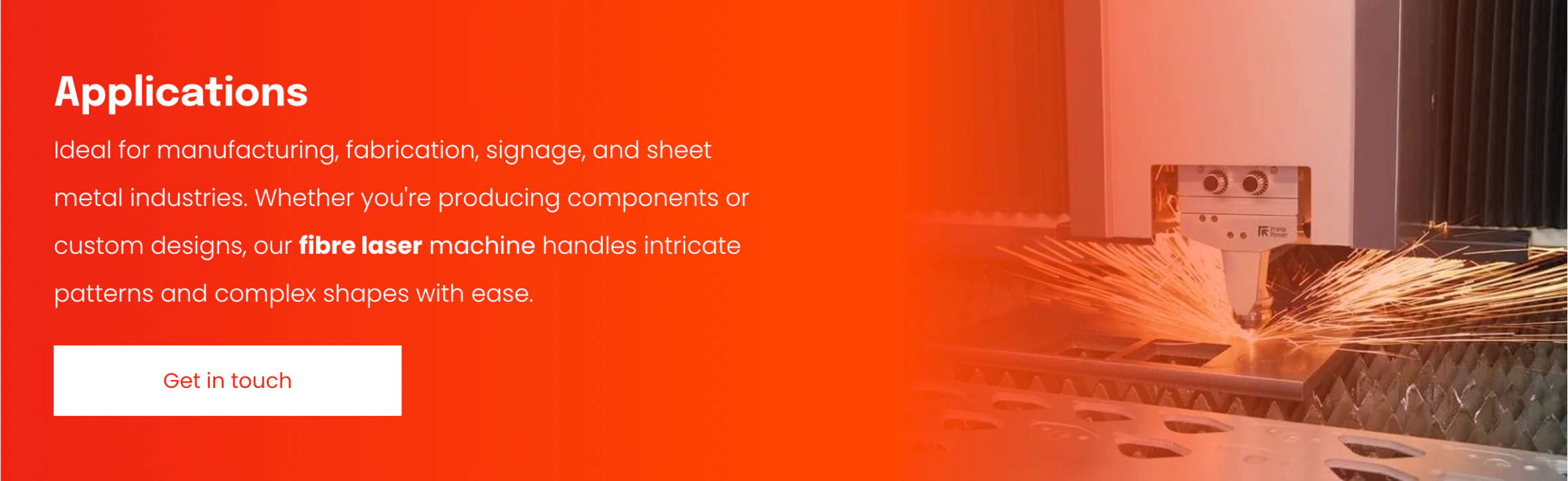 Fibre laser cutting applications across various steel thicknesses