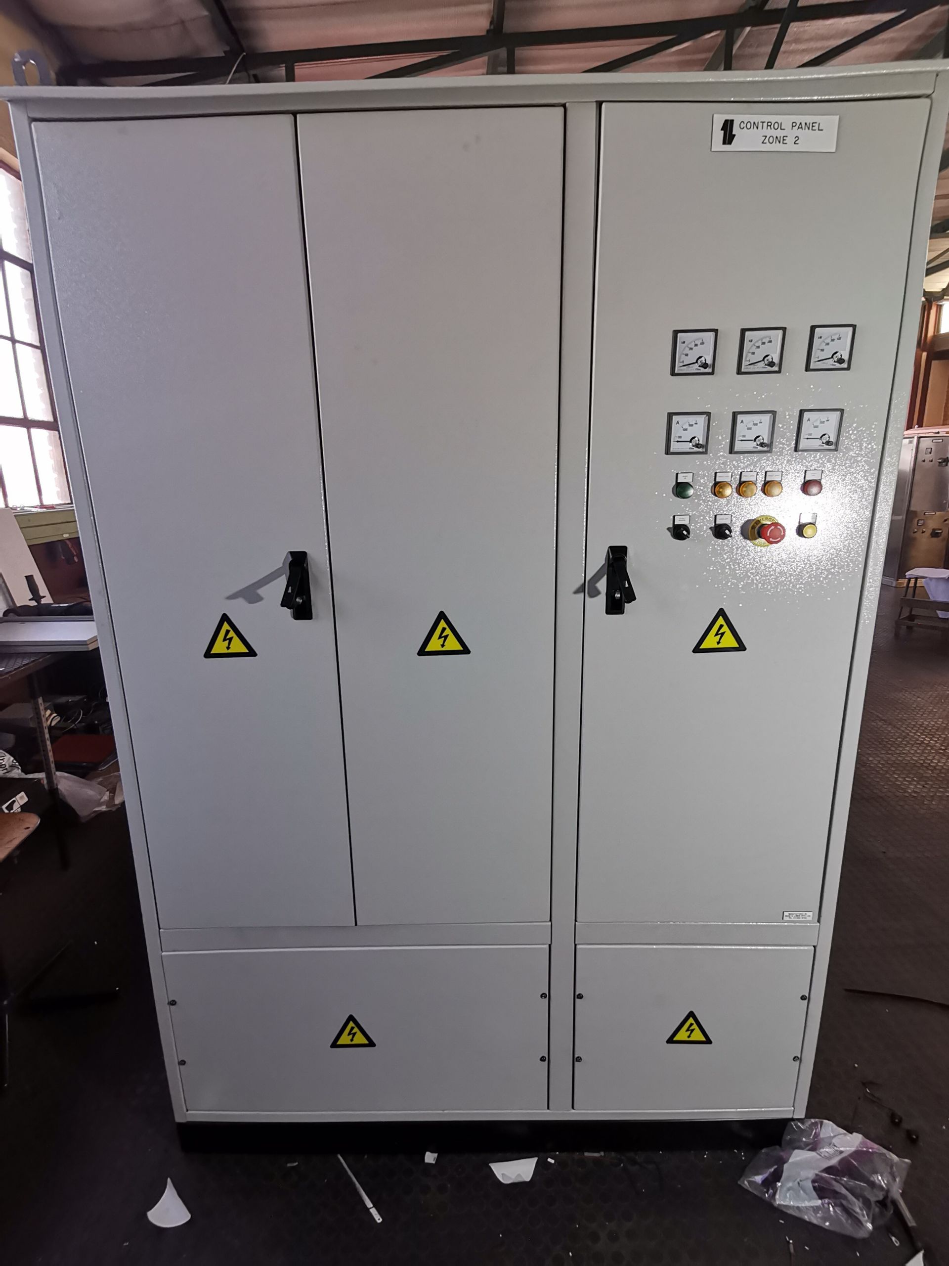 Motion control and motor management control panel