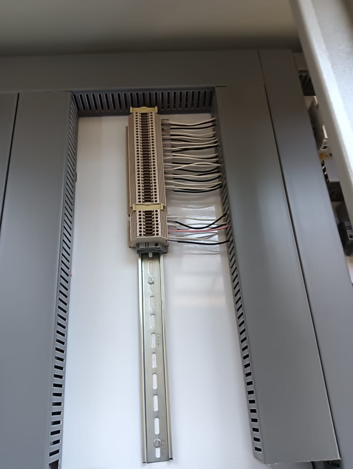 Raise and Lower electrical panel build 26 — custom MCC and control panel