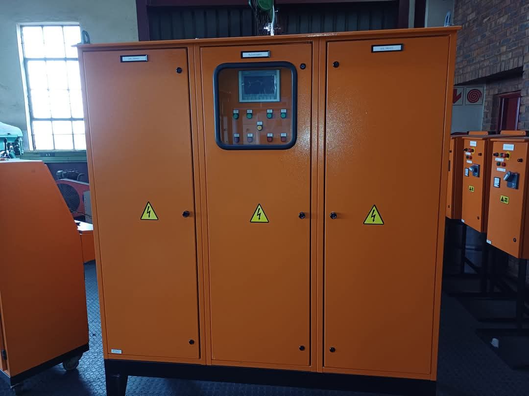Raise and Lower electrical panel build 21 — custom MCC and control panel