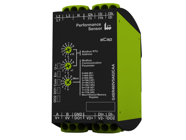 Tele G4SR480V5A02CAA – 1- or 3-phase Performance Sensor with Modbus RTU interface